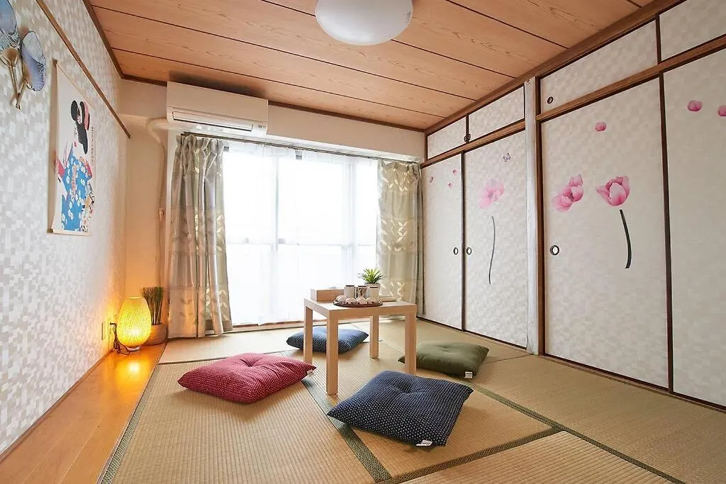 新宿市中心日式样式公寓，紧邻商业地域韩国街免费wi-Fi Tokyo Japan