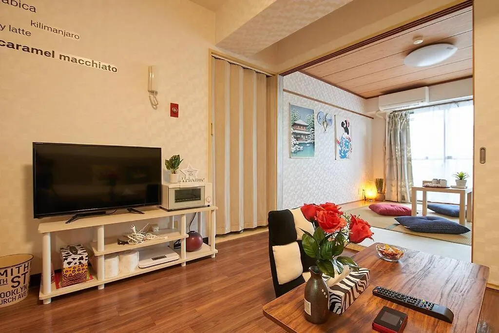 新宿市中心日式样式公寓，紧邻商业地域韩国街免费wi-Fi Tokyo Apartment