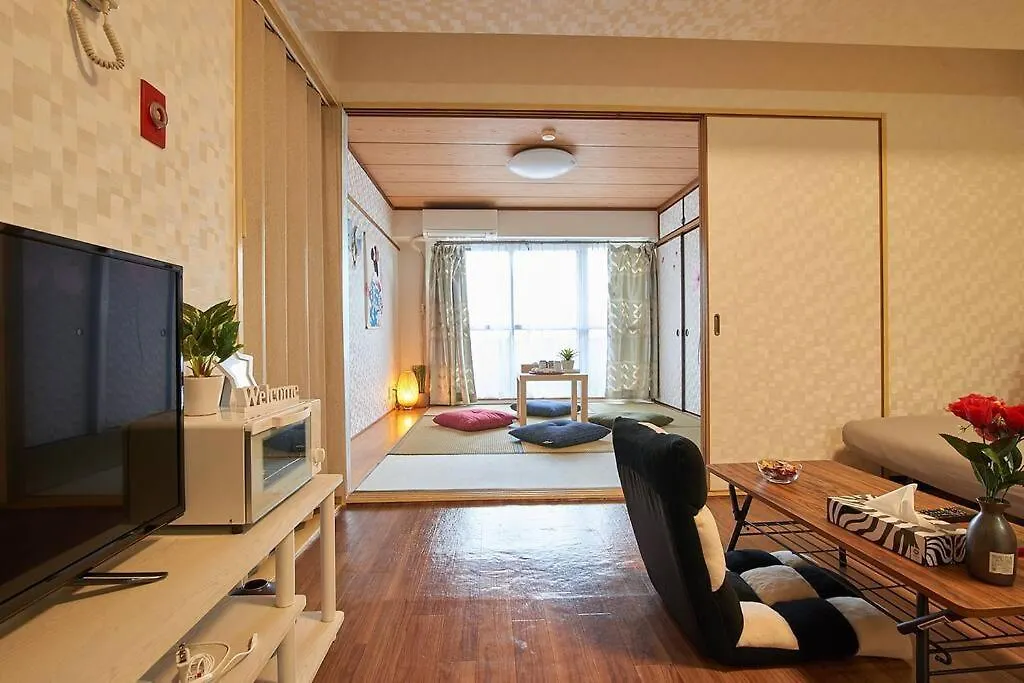 新宿市中心日式样式公寓，紧邻商业地域韩国街免费wi-Fi Tokyo