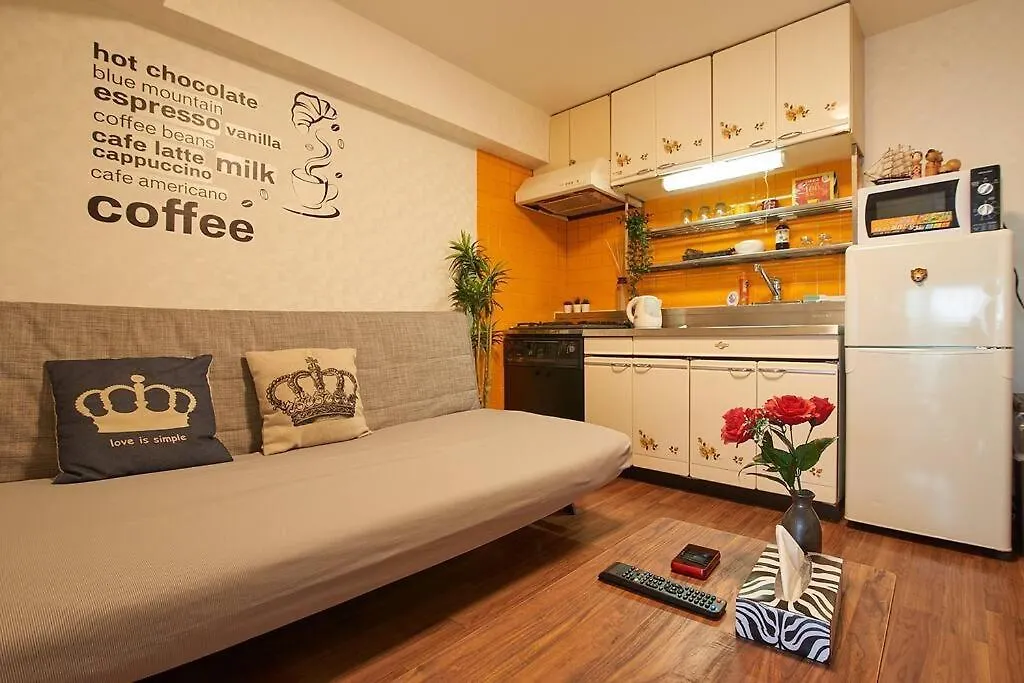 Apartment 新宿市中心日式样式公寓，紧邻商业地域韩国街免费wi-Fi Tokyo